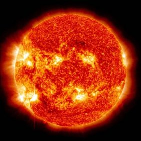 Struktura Slunce: Charakteristika, složení a další