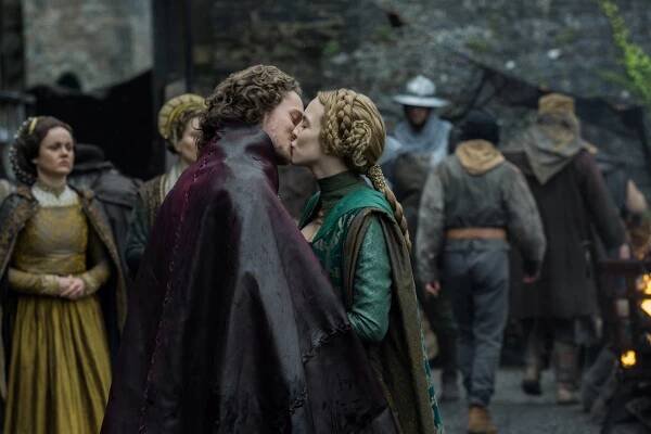 Bílá princezna - Anglická krev na anglické půdě - Z filmu - Jacob Collins-Levy, Jodie Comer