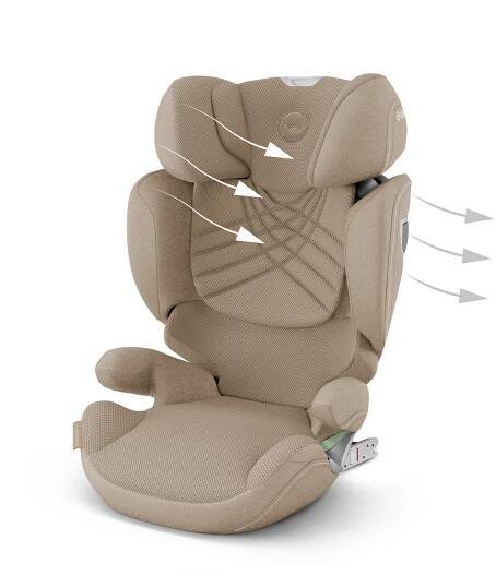 CYBEX Autosedačka Solution T i-Fix Plus (100-150 cm) Cozy Beige Platinum