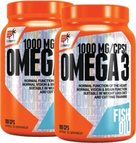 EXTRIFIT Omega 3 1000 mg 2x 100 cps. od 210 Kč