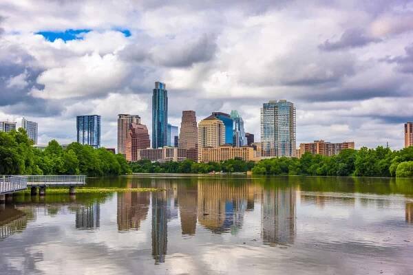 North Austin Texas Skyline