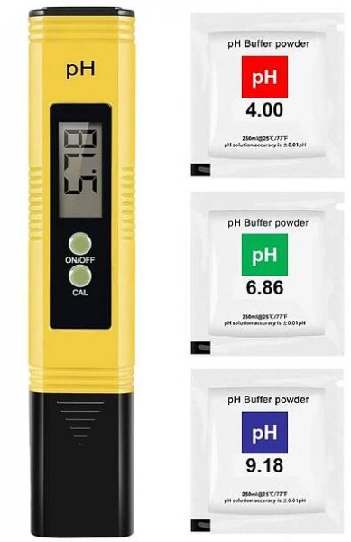 Protable Digital PH Meter Tester Aquarium Pool 0,01 Přesnost pro vodu Víno Moč LCD pero Monitor