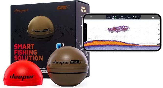 Nahazovací sonar Deeper Fishfinder Chirp+ 2