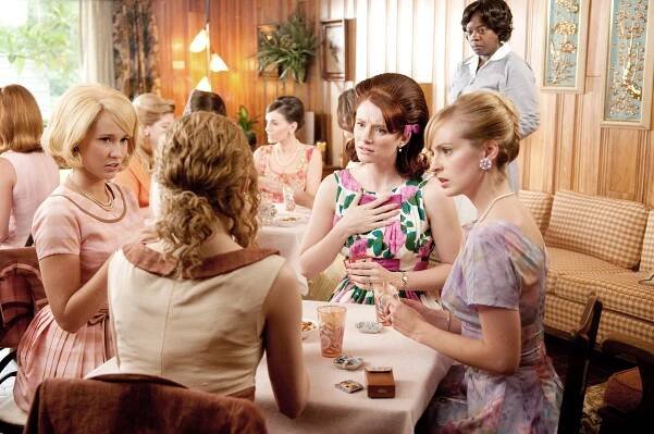Anna Camp, Bryce Dallas Howard and Ahna O’Reilly in “The Help”