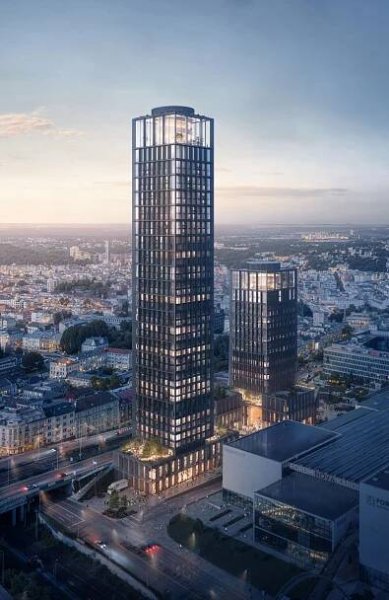 Nejvyšší mrakodrap v Česku: Dvě věže v Ostravě, jedna bude měřit 170 metrů