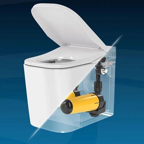 Ultimax stojící WC včetně nádržky s technologií OptimFlush SATOFSHFS3