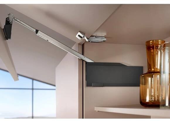 Blum SAVEHFTOPTGR-610-SL nábytkový výklop tmavě šedý od 2 490 Kč