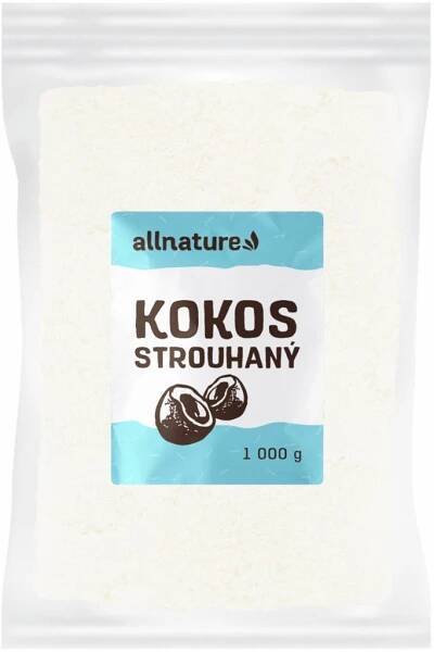 Allnature Kokos strúhaný 1000 g