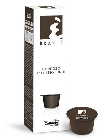 Kapsle - Ecaffé káva Corposo Caffitaly systém 10 kusů