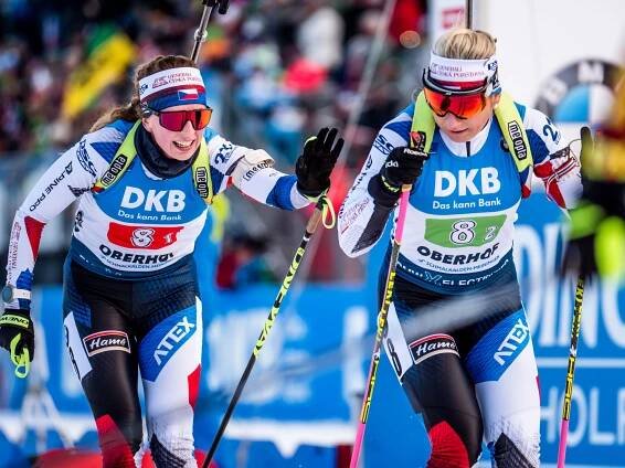 SP Oberhof 2020, štafeta žen - Biatlon