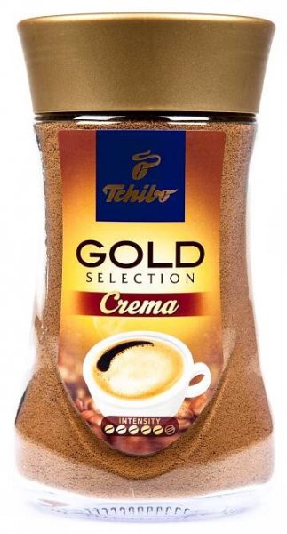 Tchibo Gold Selection Crema instantní káva 180 g | Kancelářské potřeby, potraviny, drogerie, občerstvení, nápoje, prostředky na úklid