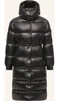 Dámský kabát Moncler Dámský Péřový Kabát Cavettaz, černá, 34
