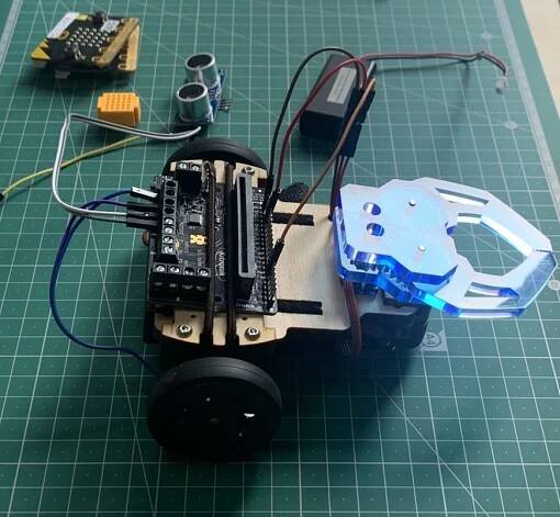 Grabber Microbit Robot - Makecode