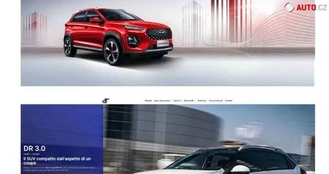 Značka DR Automobiles lže lidem. Čínská auta totiž vydává za italská