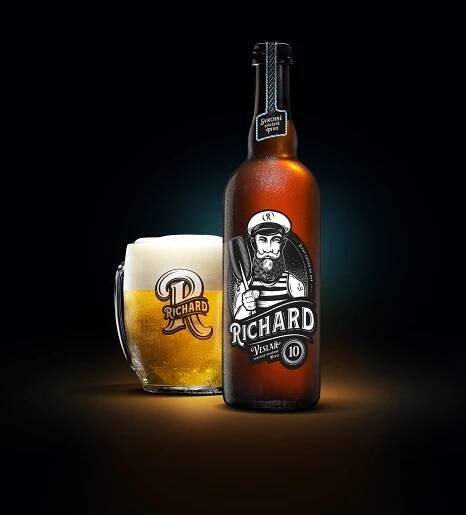 Etikety pivovaru Richard oceněny na World Beer Awards / design / Font