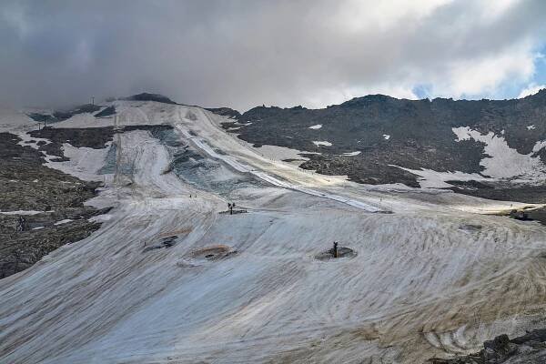 Photos - Korutany-Mölltaler Gletscher ledovec,kde se v létě lyžuje - 05.08.2018