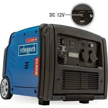 Elektrocentrála SG 3400i invertorová elektrocentrála SCHEPPACH s AVR