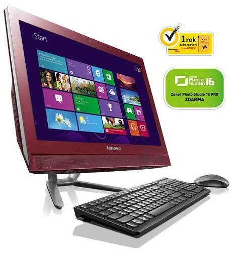 Počítač All In One Lenovo IdeaCentre C460 (57327175) červený