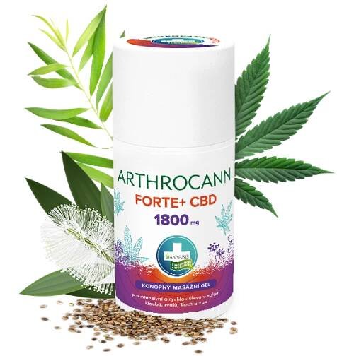 Annabis Arthrocann FORTE CBD+ 1800mg masážní gel 75ml
