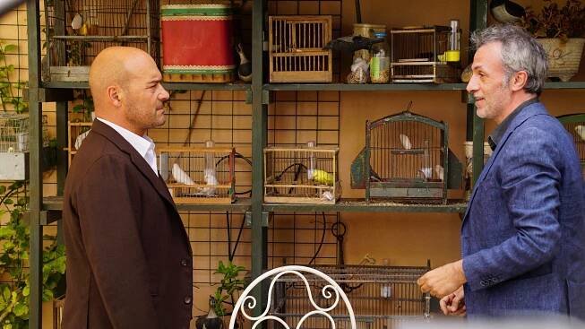 Komisař Montalbano - Láska - Z filmu - Luca Zingaretti, Fabrizio Ferracane
