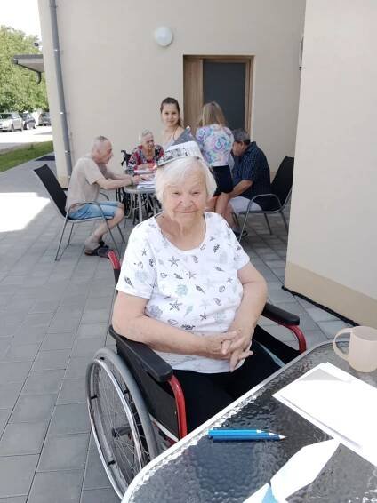 Návštěva dětí ze ZŠ Těšany | Domov pro seniory Sokolnice, příspěvková organizace