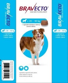 Bravecto 1000 mg žvýkací tablety pro velké psy 1 ks- Diskuze