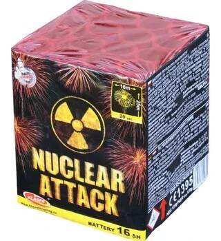 Zábavní pyrotechnika NUCLEAR ATTACK 16 RAN