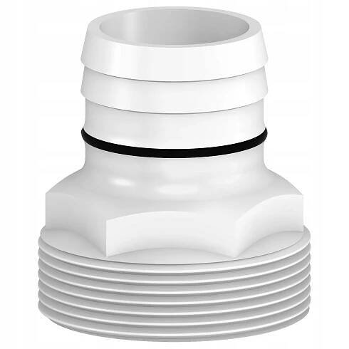 REDUKCE SPOJKA S TĚSNĚNÍM Adaptér Trubky 38x38mm   Závitem 60mm Kód výrobce Z USZCZELKĄ węża basenowego 38x38mm z Gwintem