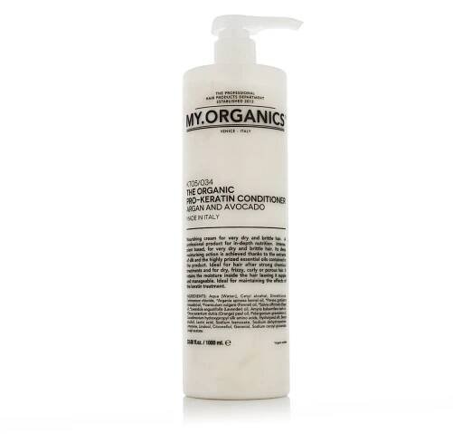 MY.ORGANICS The Organic Pro-Keratin Conditioner vyživující kondicionér s keratinem pro suché a poškozené vlasy 1000 ml unisex