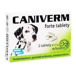 Caniverm forte 0,7g 2tbl - Animalhouse.cz