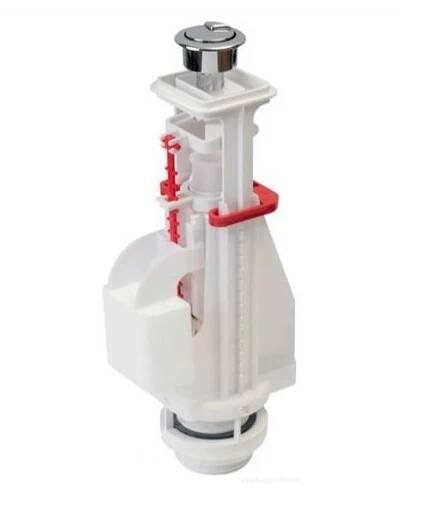 Vypouštěcí ventil univerzální pro WC AlcaPLAST 3/6L