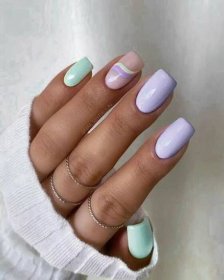 Pastelové nehty 16 nápadů: Přijměte jemný a elegantní trend - Women-Lifestyle.com