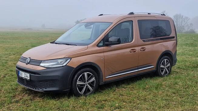 TEST: Volkswagen Caddy PanAmericana dodávka s pohonem 4x4