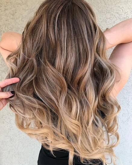 Bright Blonde Highlights for Brown Hair