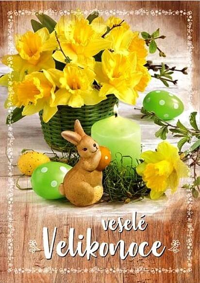 Veselé Velikonoce - Velikonoční pohlednice