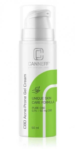 CBD gel-krém pro pleť s projevy akné