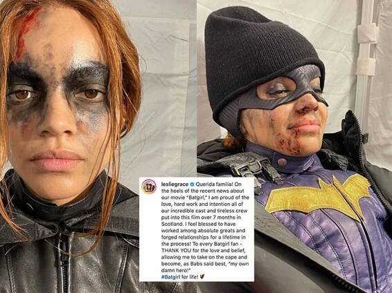 'Batgirl' star Leslie Grace responds to cancelled movie on Instagram