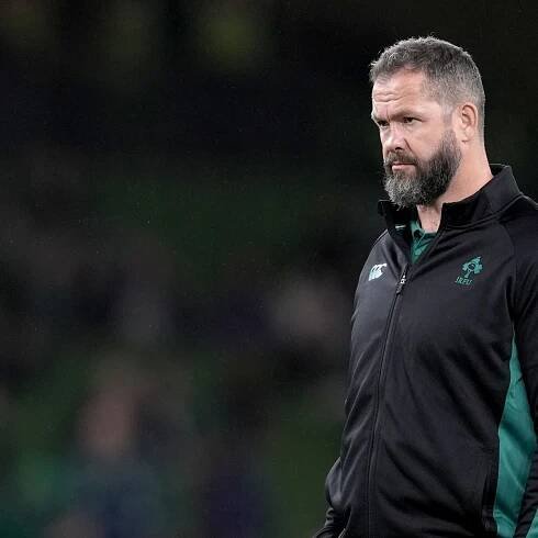 Andy Farrell aware Ireland are viewed as ‘vulnerable’ by Fiji