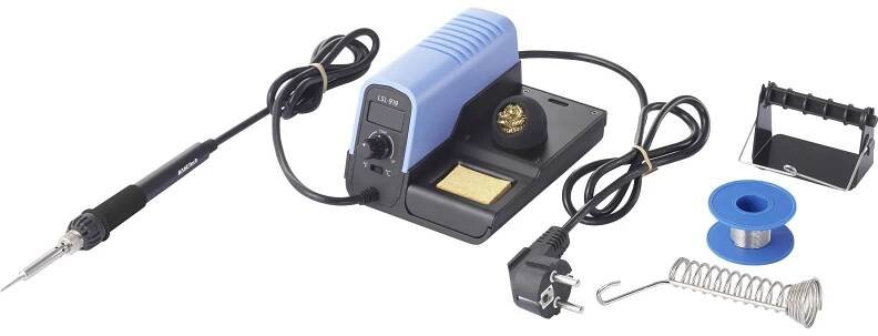 Basetech LSL-919 pájecí stanice, digitální, 30 W, 160 - 480 °C, vč. pájka, BT-2295599