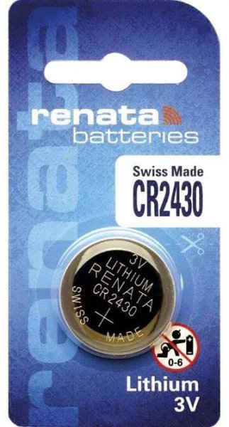 Renata knoflíkový článek CR 2430 3 V 1 ks 285 mAh lithiová CR2430 : Půhy.cz