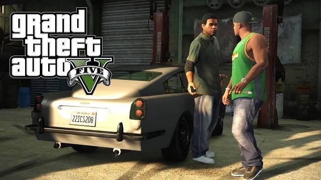 GTA V Franklin e Lamar: Jogamos um vacilão na represa #06
