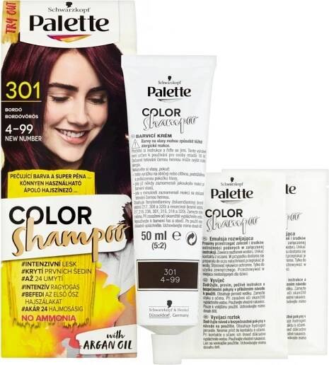 Pallete Color Shampoo Bordó 301