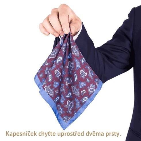 4 základní způsoby, jak složit kapesníček do saka - Gentleman Store