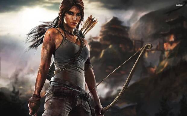 Lara Croft Yang Garang Tomb Raider Wallpaper