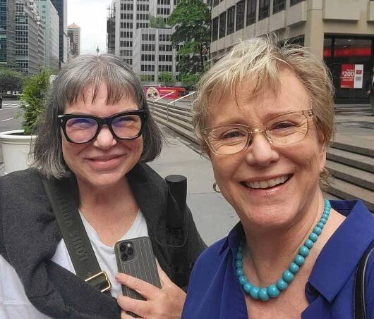 Eve Plumb and Mindy Cohn Reunite in NYC: 'Love It When She Visits'