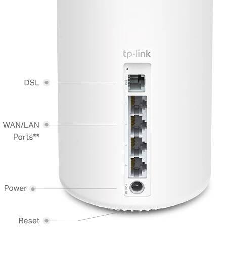 Komplexní Wi-Fi systém TP-Link Deco X50-DSL - bílý | eberry.cz