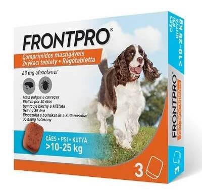 Frontpro 68mg 10-25kg žvýkací tbl.3