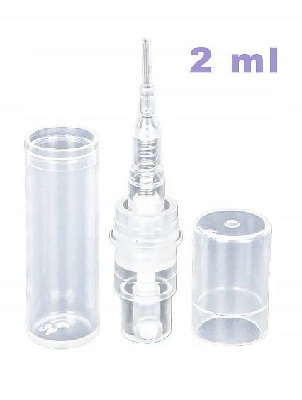 LAHVIČKA NA PARFÉM PLASTOVÁ LAHVIČKA ATOMIZÉR 2 ML Kód výrobce BUTELECZKA NA PERFUMY FIOLKA ATOMIZER 2ml