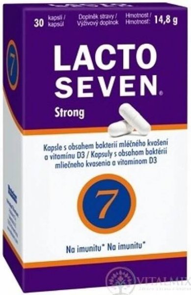 Lacto Seven Strong 30 kapslí