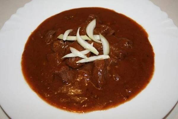 Recept ze zvěřiny - Guláš z divokého prasete